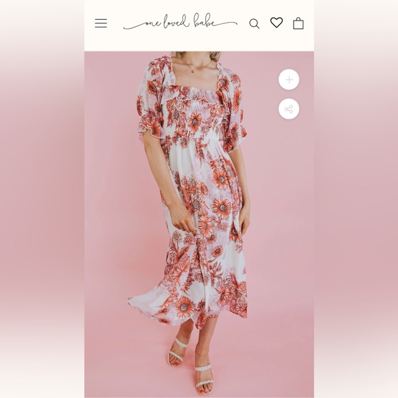 One Loved Babe Size L dress, NWT - Picture 1 of 3